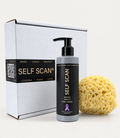 Self Scan Premium body wash 250ml OBSIDIAN GREY+ Luxury Honeycomb Style Sponge