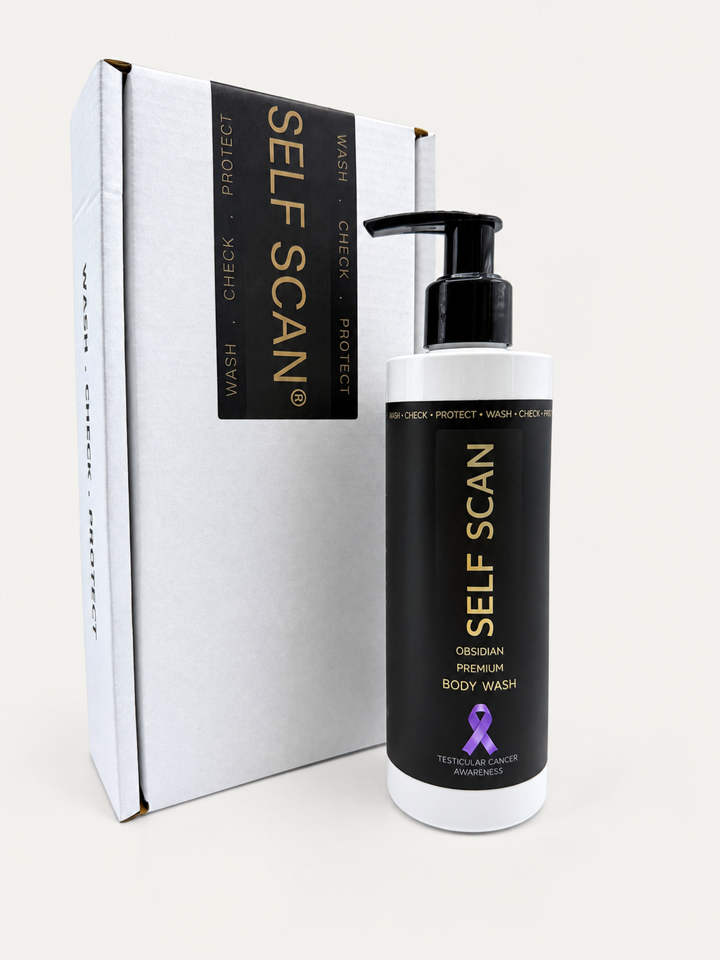 Self Scan Premium body wash 250ml OBSIDIAN WHITE