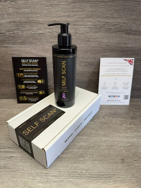 Self Scan premium body wash 250ml OBSIDIAN BLACK