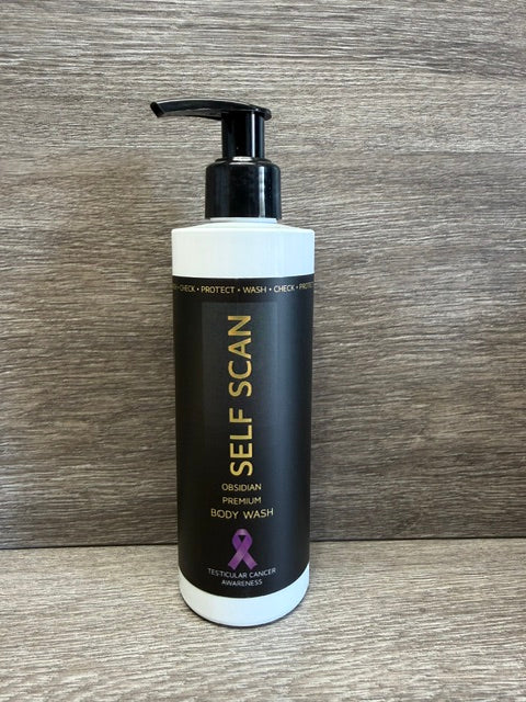 Self Scan premium body wash 250ml OBSIDIAN WHITE
