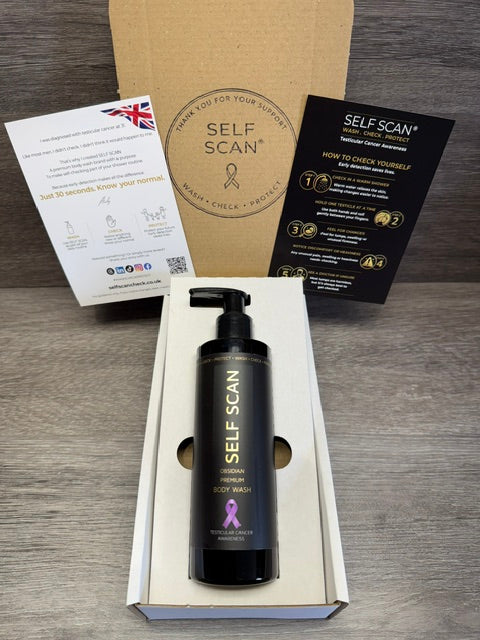 Self Scan premium body wash 250ml OBSIDIAN BLACK