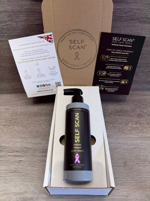 Self Scan premium body wash 250ml OBSIDIAN GREY